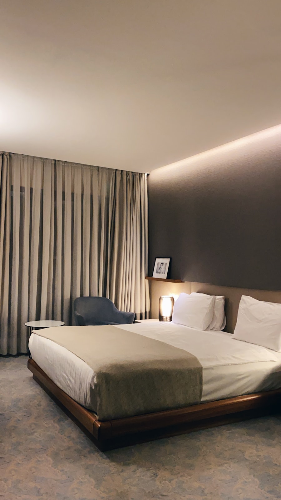 Hotel-style bed reset in a rental